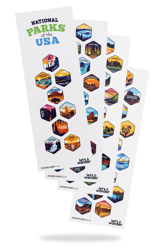 Extra National Parks Sticker Set